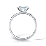 Load image into Gallery viewer, Oval Cut Semi Rubover Diamond Ring