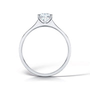Round Brilliant 4 Claw Solitaire Diamond Ring