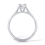 Load image into Gallery viewer, Round Brilliant Cut 4 Claw Solitaire Diamond Ring