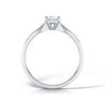 Load image into Gallery viewer, Round Brilliant Cut 4 Claw Solitaire Diamond Ring