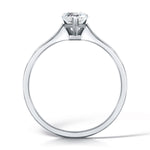 Load image into Gallery viewer, Heart Shape 3 Claw Solitaire Diamond Ring
