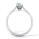 Load image into Gallery viewer, Heart Shape 3 Claw Solitaire Diamond Ring
