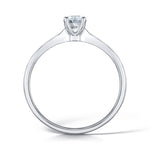 Load image into Gallery viewer, Classic Solitaire Round Brilliant Diamond Ring 1ct
