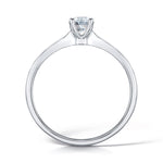 Load image into Gallery viewer, Classic Solitaire Round Brilliant Diamond Ring 1ct
